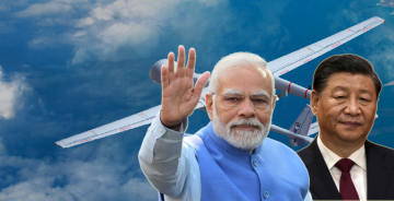 चीन र पाकिस्तानको निगरानी गर्न भारतले सीमाक्षेत्रमा तैनाथ गर्‍यो हेरोन मार्क– २ ड्रोन